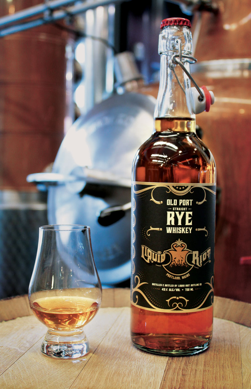 Liquid Riot Old Port Straight Rye Whiskey