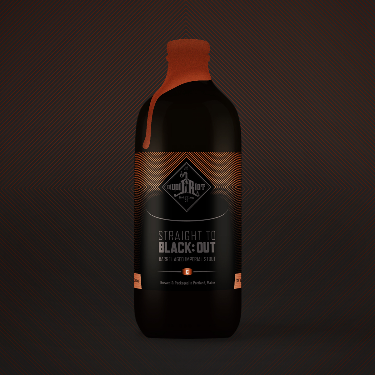 Liquid Riot – Straight to Black:Out – Cognac