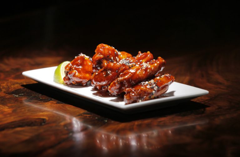 Chinese Takeout Wings at Liquid Riot Portland Maine