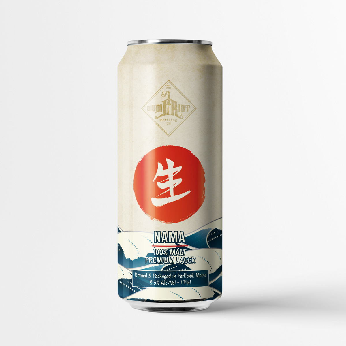 Liquid Riot – Nama – 100% Malt Premium Lager